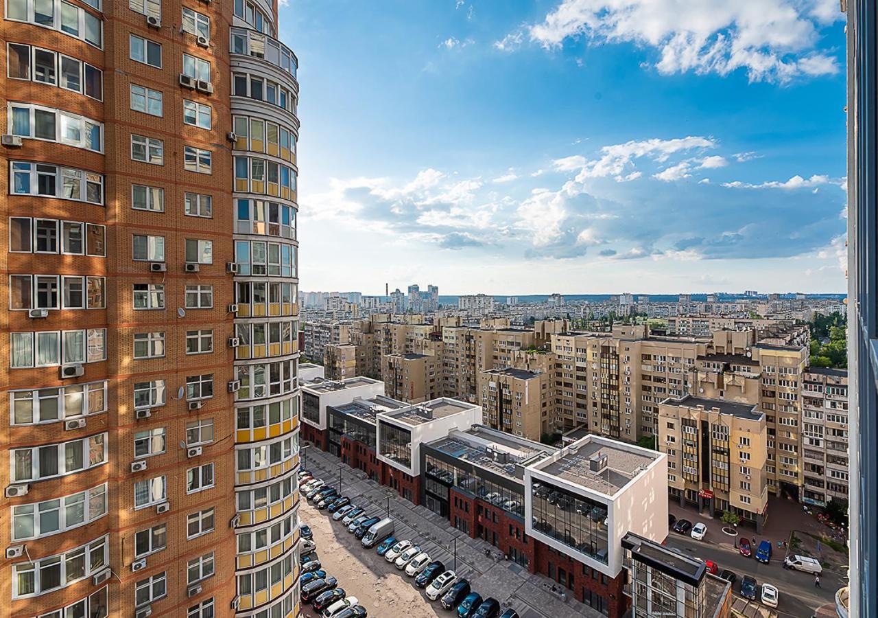 Дизайнерская квартира на Оболони в новом доме ЖК Smart Plaza Obolon Київ Екстер'єр фото